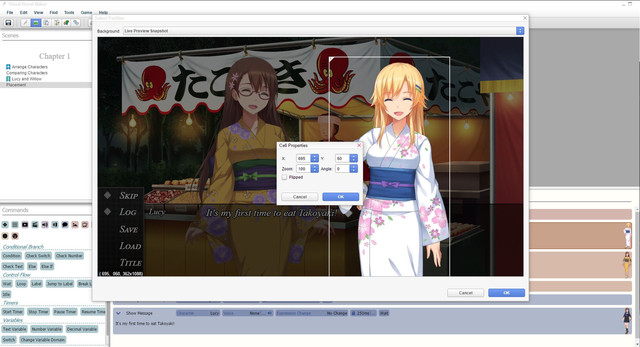 Visual Novel Maker